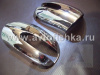 Mercedes W164 ML (05-08) декоративные накладки на боковые зеркала заднего вида, хромированные, комплект 2 шт.