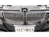 BMW 3 E90 05-08 решетка радиатора тонированный хром, сетка из полированной нержавеющей стали, вставки 2 шт.