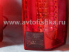 Chevrolet Tahoe, Suburban, GMC Yukon, Denali (07-) фонари задние светодиодные красно-тонированные в стиле Escalade, комплект 2 шт.