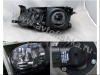 Toyota Corolla (92-97) AE100 фары передние черные двойные, комплект 2 шт.