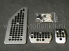 Ford Mondeo (07-) с АКПП накладки на педали алюминиевые, комплект 3 шт.