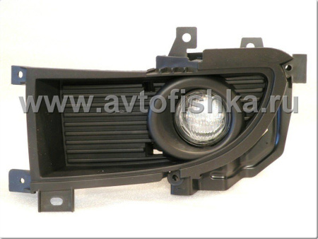 Mitsubishi Lancer 9 (05-07) фары передние противотуманные с черными рамками, комплект 2 шт.