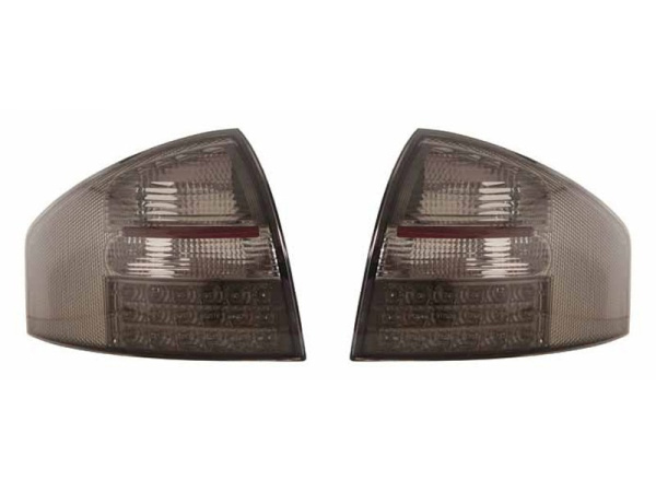 Audi A6 (97-04) задние фонари светодиодные тонированные, комплект 2 шт.