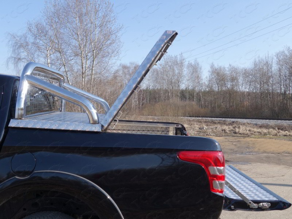 Mitsubishi L200 (15–) Защита кузова и заднего стекла 76,1 мм