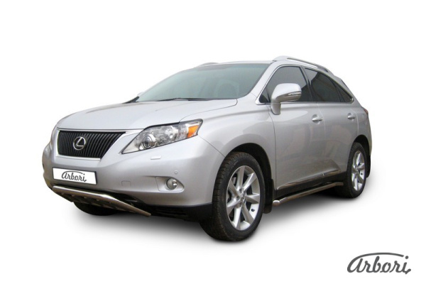 Защита переднего бампера Arbori d57 с защитой картера LEXUS RX-350 2009-2012