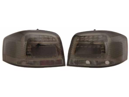 Audi A3 (03-08) фонари задние светодиодные тонированные, комплект 2 шт.