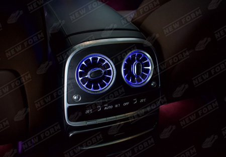 Mercedes-Benz S-Klasse W222 рестайлинг 2017 - 2020 Воздуховоды вентиляции и отопления салона задние