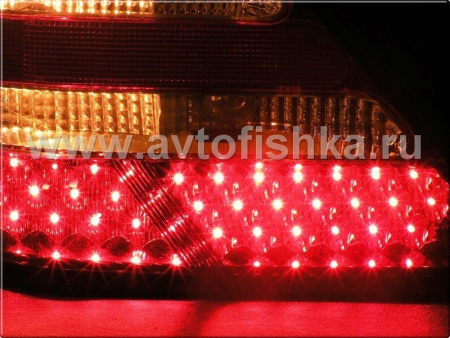 Mercedes-Benz R170 SLK (98-04) фонари задние светодиодные красно-белые, комплект 2 шт.