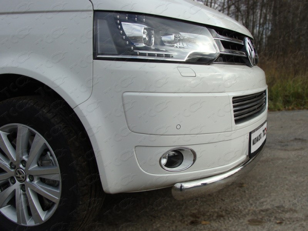 Volkswagen Transporter; Multivan (10–) Защита передняя нижняя (овальная) 75х42 мм