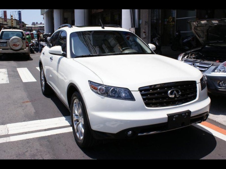 Infiniti FX35 фары передние линзовые хромированные ксеноновые, комплект 2 шт.