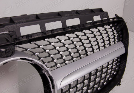 Mercedes-Benz C-Klasse W205 Coupe 2014 - 2018 Решетка радиатора Panamerica черная