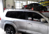 Toyota Land Cruiser LC 200 (2 рестайлинг) 2015 - н.в. Рейлинги серебристые