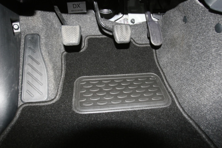 Коврики в салон TOYOTA Hilux 2015->, пик., 5 шт. (текстиль)