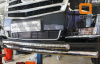 Cadillac Escalade (14–) Защита переднего бампера двойная d 76/76 мм, нерж.