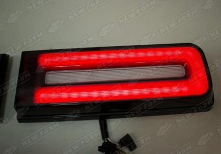 Mercedes-Benz G-Klasse W463 1990 - 2018 Оптика рестайлинг 2018 черный комплект с поворотниками