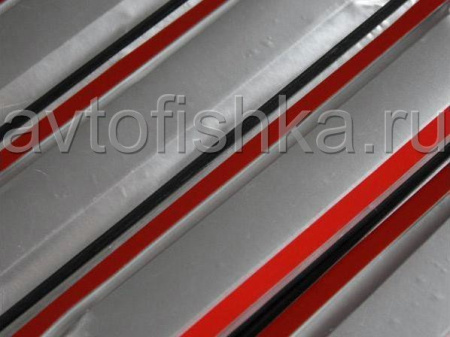 Chevrolet Cruze (08-) накладки на дверные порожки из нержавеющей стали с подсветкой, комплект 4 шт.