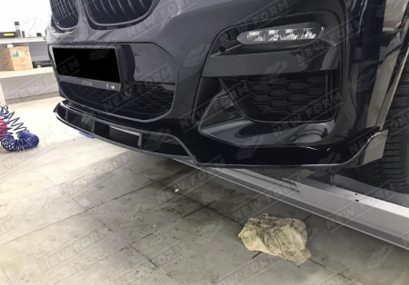 BMW X3 G01 2017 - 2021 Юбка переднего бампера M Sport