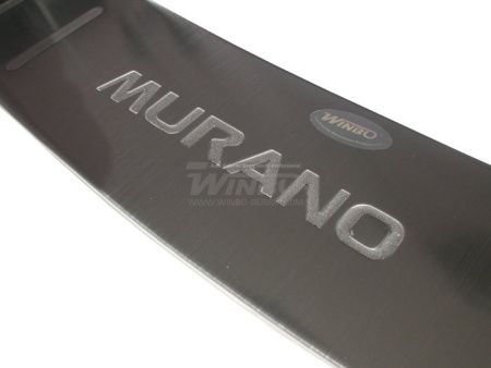 Nissan Murano (2011-) накладка заднего бампера из нержавеющей стали