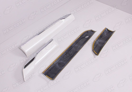 Toyota Land Cruiser LC 300 2021 - н.в. Молдинги широкие