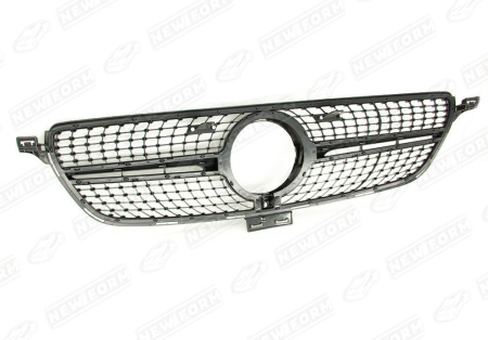 Mercedes-Benz GLE-Klasse W166 2015 - 2018 Решетка радиатора Diamond Sport черная