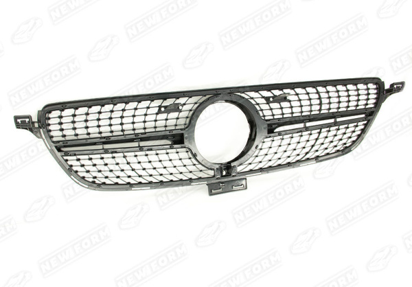 Mercedes-Benz GLE-Klasse W166 2015 - 2018 Решетка радиатора Diamond Sport черная