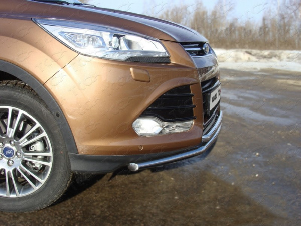 Ford Kuga (13–) Защита передняя (двойная) 42,4/42,4 мм