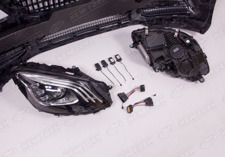 Mercedes-Benz S-Klasse W221 2005 - 2009 Комплект полного рестайлинга в версию W222