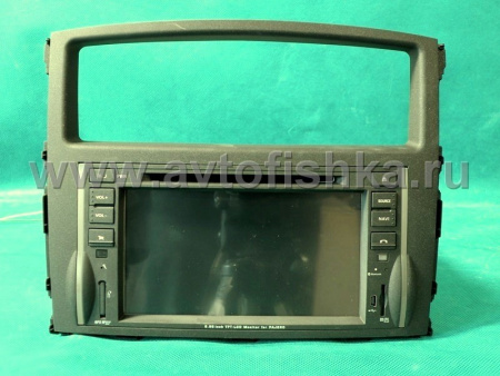 Mitsubishi Pajero 4 (06-) автомагнитола с GPS навигацией, штатное головное устройство с HD экраном 7 дюймов, PMS TPJ-8087GB