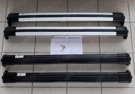 Land Rover Discovery 3 поколение 2004 - 2009 Поперечины черные