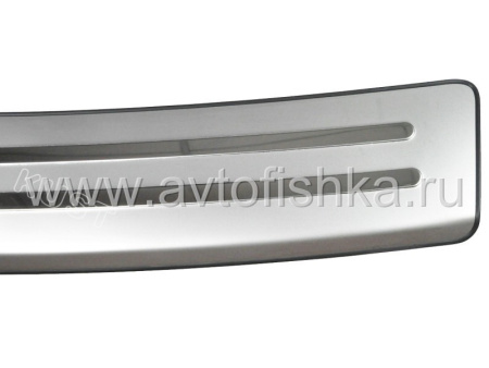 Chevrolet Cruze (08-) накладка заднего бампера верхняя, из нержавеющей стали