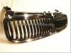 BMW 7 E65, E66 (2001-2005) тюнинговая передняя решетка тонированный хром, дизайн под титан.