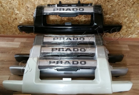 Toyota Land Cruiser Prado 120 (02-09) накладка на передний бампер, защита