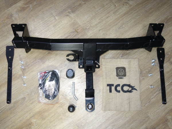 Volkswagen Tiguan (17–) Фаркоп (тягово-сцепное устройство) (оцинкованный)