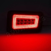 Hummer H2 (02-08) фонари (стопы) задние светодиодные тонированные с катафотами в бампер дизайн GMC Hummer EV 2022