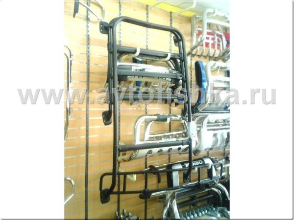 Toyota FJ Cruiser (07-) рейлинги на крышу черные - багажник