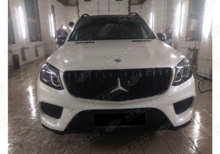 Mercedes-Benz GLS-Klasse X166 2015 - 2019 Решетка радиатора AMG GT черная