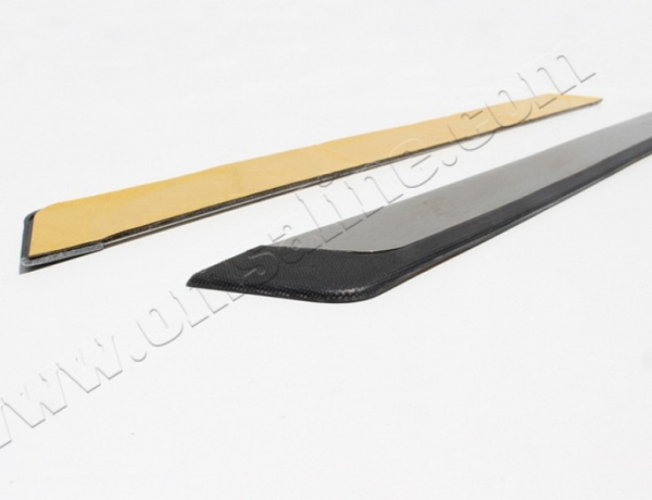 Skoda Octavia (13–) Накладки на дверные пороги, нерж, 4 части (Flexill) (седан5E)