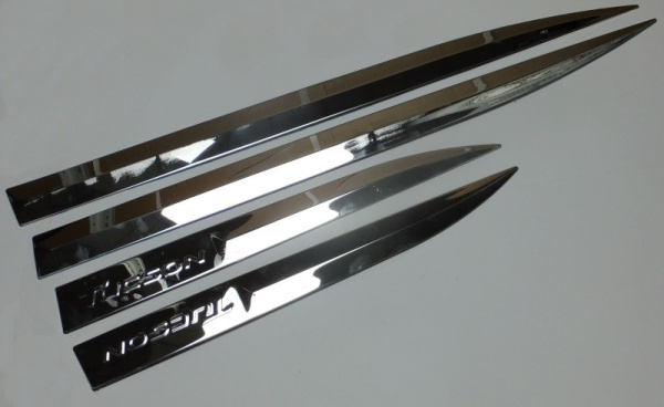 Hyundai Tucson (16–) Боковые молдинги на двери, нерж., 4 части