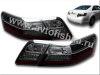 Toyota Camry V40 (06-11) фонари задние светодиодные черные, комплект лев.+прав.
