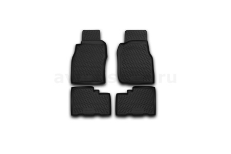 Коврики в салон NISSAN Patrol 1997-2010, 4 шт. (полиуретан)