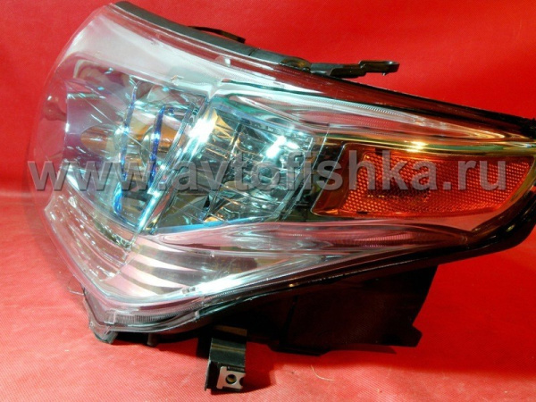 Toyota Land Cruiser 200 (08-) фары передние линзовые голубые, под корректор, дизайн LS600h, по заказу MidWest, комплект 2 шт.