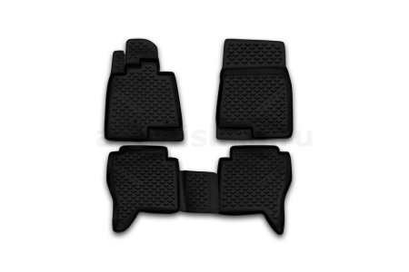 Коврики в салон MITSUBISHI Pajero IV 2006->, 4 шт. (полиуретан)