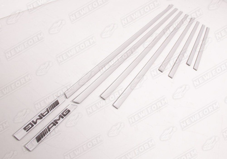 Mercedes-Benz G-Klasse W463 1990 - 2018 Молдинги AMG серебро