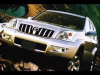 Toyota Prado 120 (2002-2009) фары противотуманные хромированные со светодиодной подсветкой, комплект 2 шт.