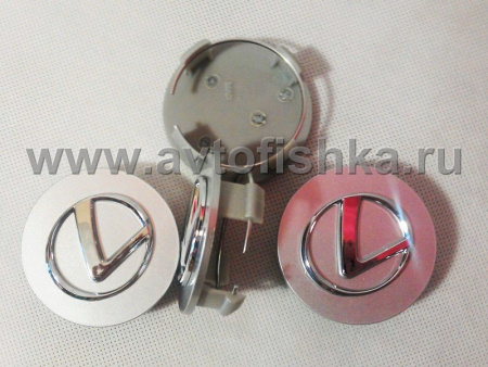 Lexus, все модели крышки ступиц колеса, серебристые, диаметр 63 мм, комплект 4 шт.