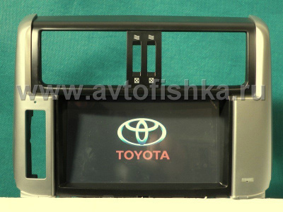 Toyota Prado 150 автомагнитола с GPS навигацией, штатное головное устройство с HD экраном 7 дюймов