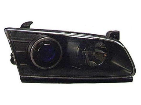 Toyota Camry (08.1999-2001) SXV2#, MCV20 USA фары передние линзовые черные, со светящимися ободками, комплект 2 шт.