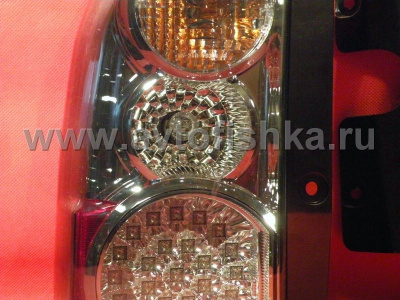 Suzuki Grand Vitara (99-05) фонари задние светодиодные тонированные, комплект 2 шт.