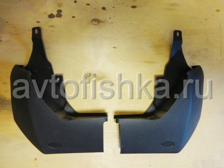 Land Rover Discovery 3, 4 (2004-н.в.) задние брызговики, грязезащитные щитки полипропиленовые, комплект 2 шт.