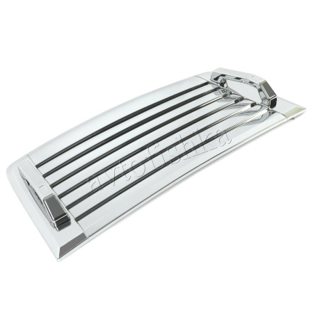 Hummer H3 (2003-) накладки на дефлектор капота и ручки дефлектора, хромированные пластиковые